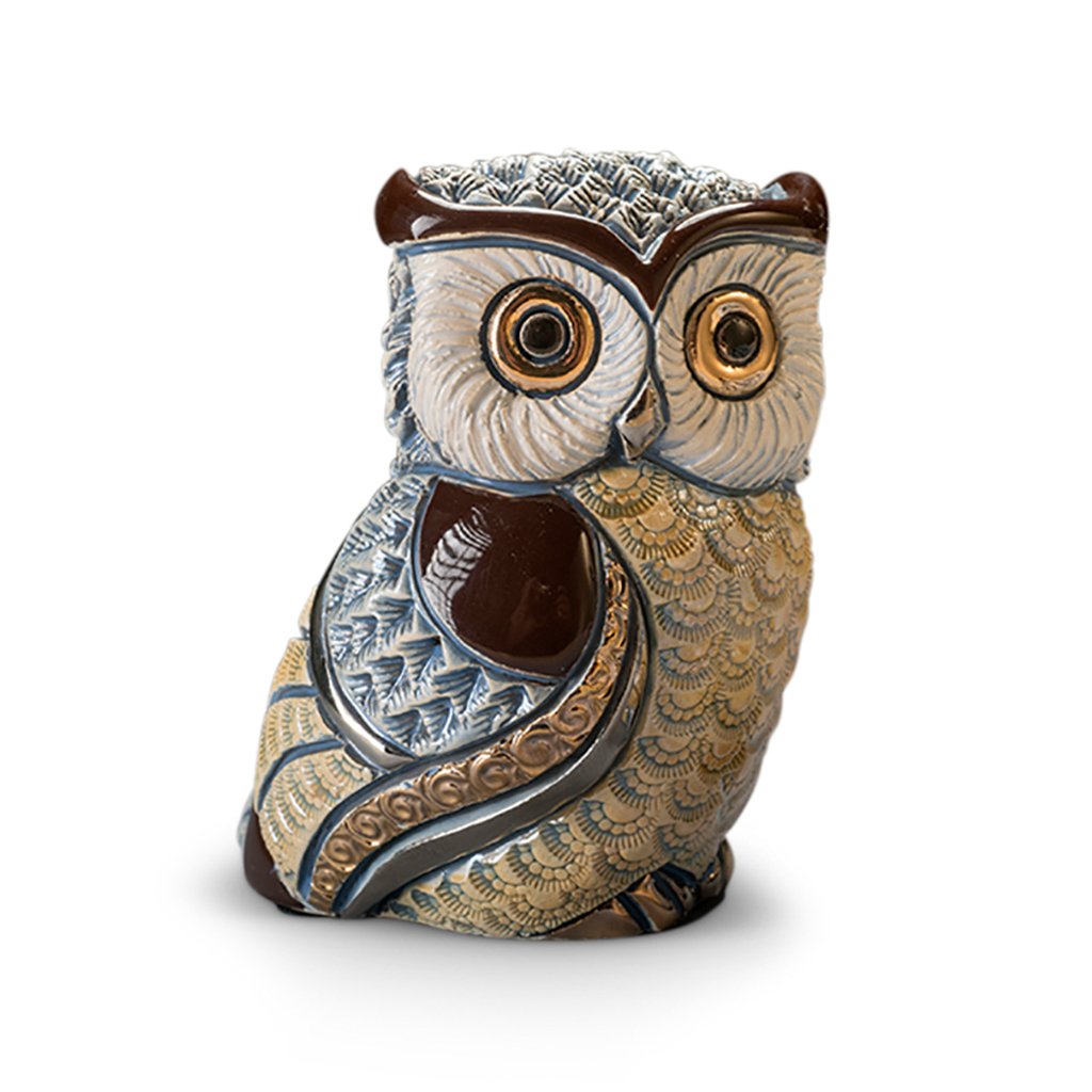 Long Eared Owl Figurine by De Rosa