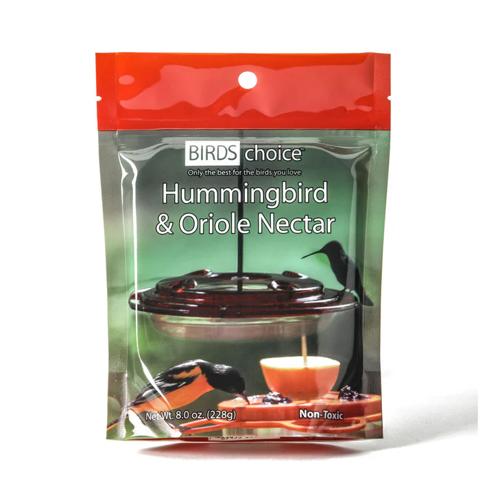 Hummingbird and Oriole Nectar 8 oz. Resealable Pouch