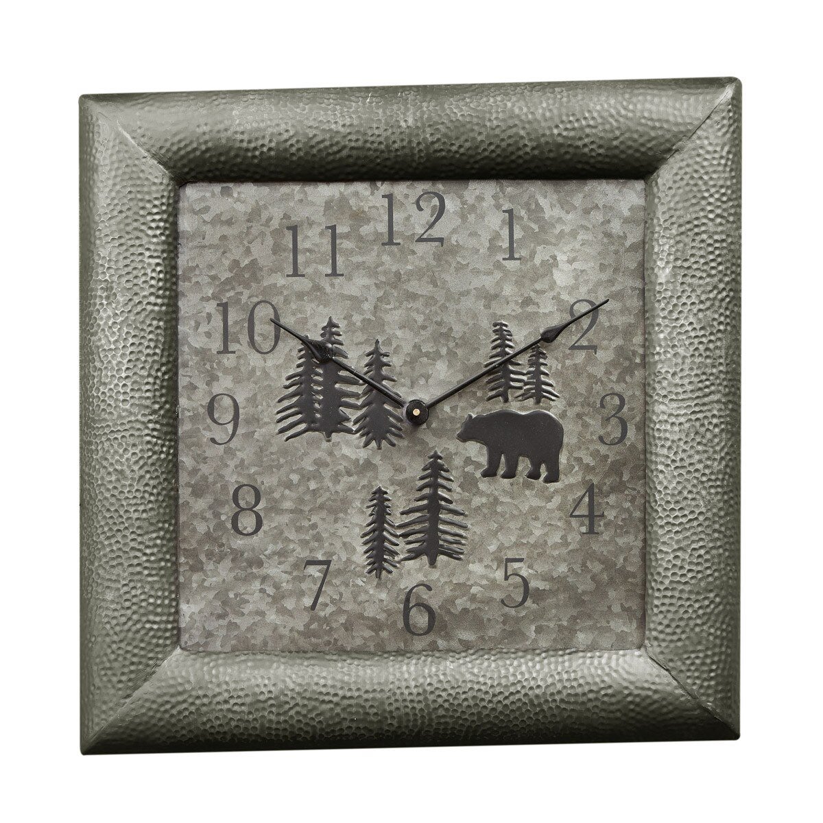 Wild Woods Bear Clock
