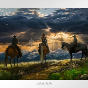Under the Big Sky - 12″ x 18″ Limited Edition Paper