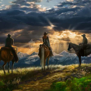 Under the Big Sky - 12″ x 18″ Limited Edition Canvas