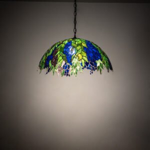22" Wide Tiffany Honey Locust Pendant