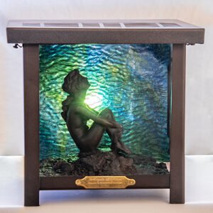 9.5" Square Maxfield Parrish Stars Shadowbox