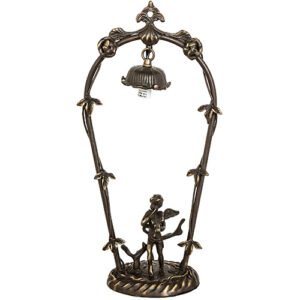 19" High Cherub With Violin Base