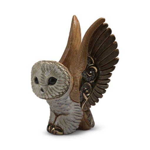 Barn Owl Figurine by De Rosa