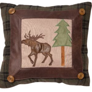 Moose Scrap Pillow