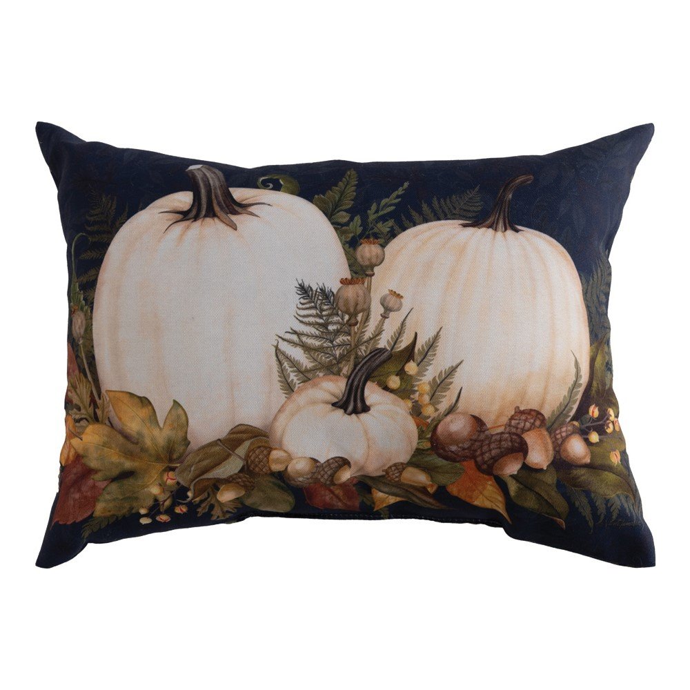 Fall Splendor Pumpkins Climaweave Pillow 13″ x 18″ (Set of 2)