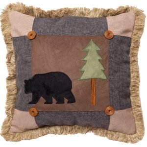 Bear Scrap Pillow