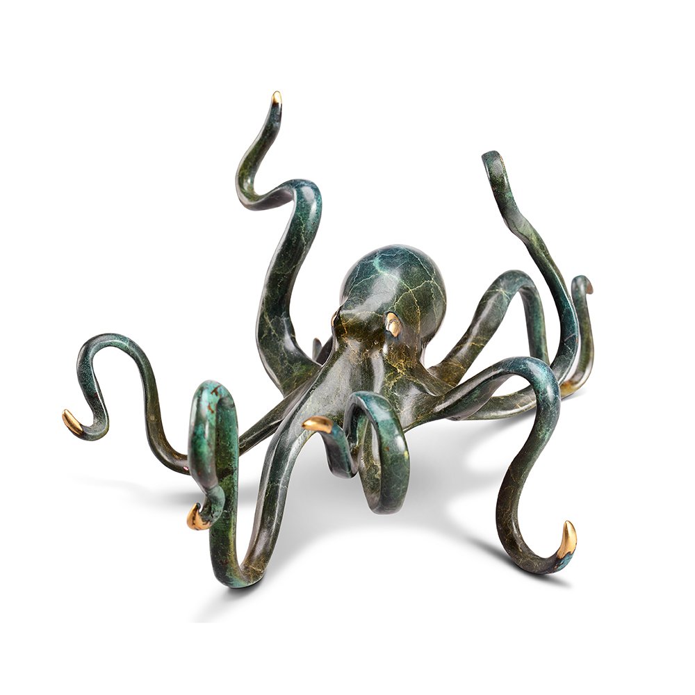 Deep Sea Delight Octopus Sculpture