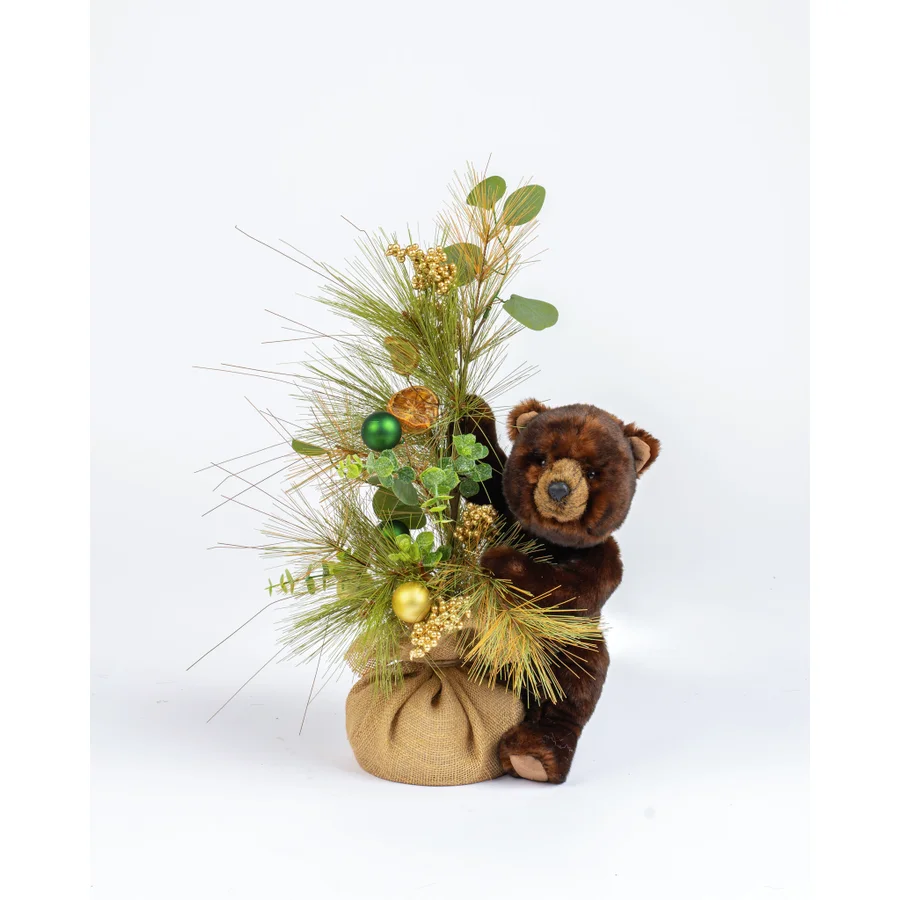 Ditz Designs Cinnamon Bounty Tree Bear - 22 Inches
