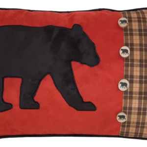 Bear & Buttons Pillow