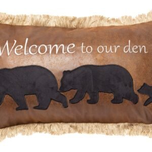 Welcome to Our Den Pillow