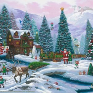 Christmas Tree Forest – 11″ x 14″ Art Print