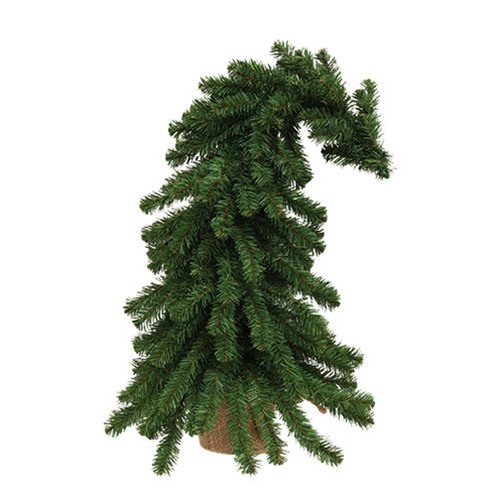 Bendable Alpine Tree with Burlap Base, 24"