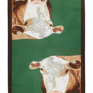 Farm and Ranch 100% Hand-loomed Cotton – Hereford Kitchen Towel (Pack of 6)
