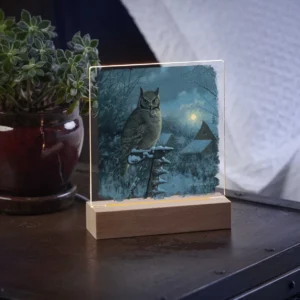 Tiger of the Night - Acrylic Night Light