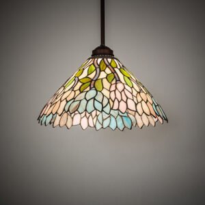 14" Wide Wisteria Pendant
