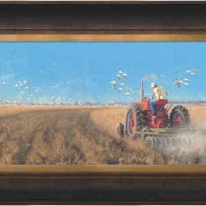 *Original* Preparing the Land by Michael Sieve 12" x 48"
