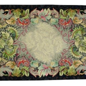 Fassifern Floral Hooked Wool Rug