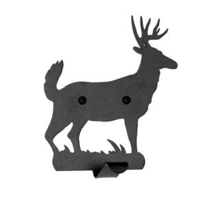 5" Wide Lone Deer Single Key Holder