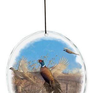 Flying Colors - Pheasants - Suncatcher