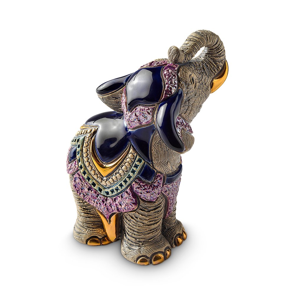 Baby Indian Elephant Figurine by De Rosa