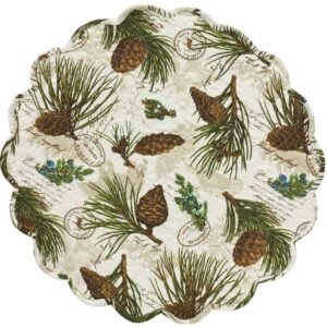 Walk in the Woods Round Placemats (Pack of 6)