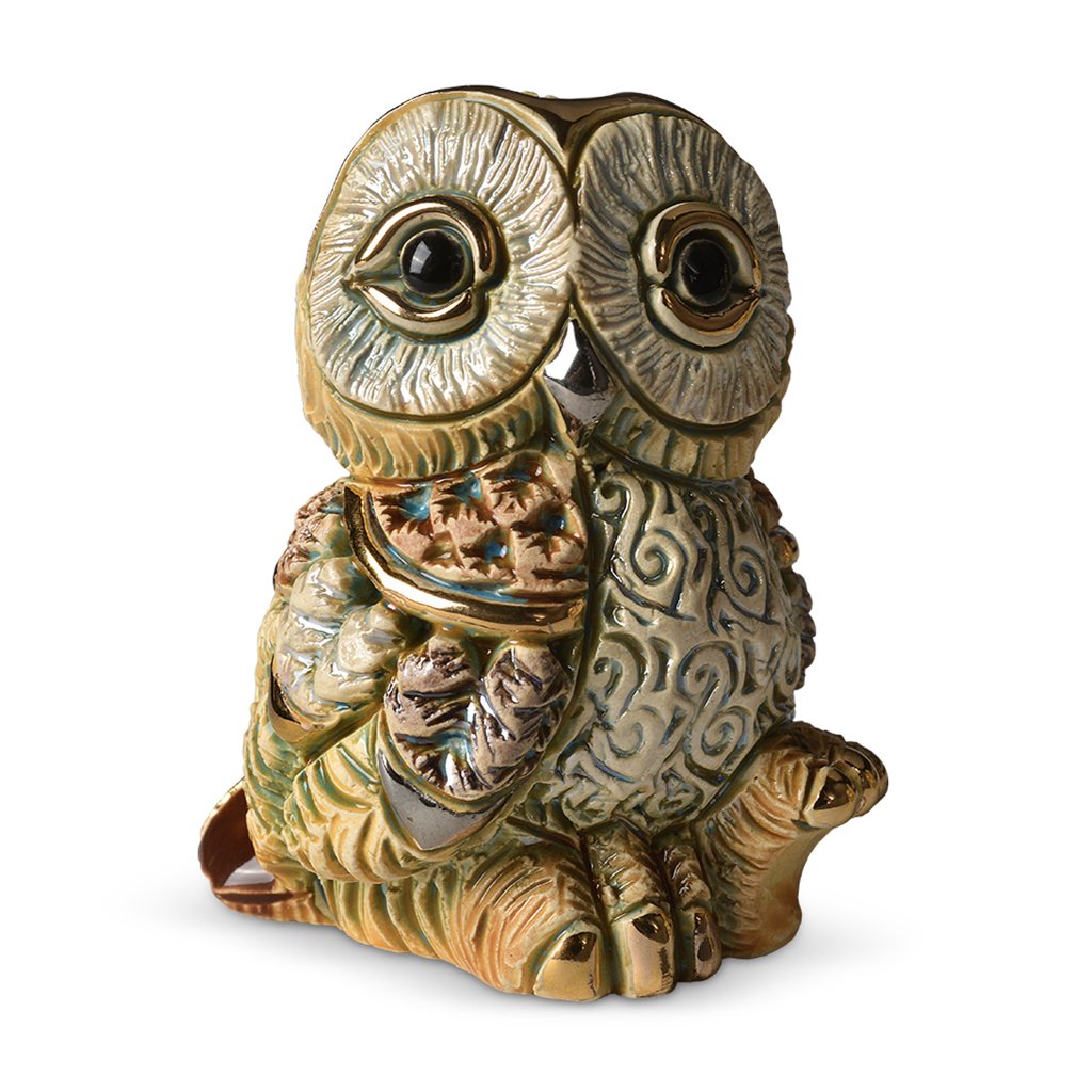 Baby Boreal Owl I Figurine by De Rosa