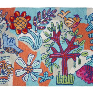 Outdoor Adventures Hand Hooked Wool Rug – Backyard Bloomer