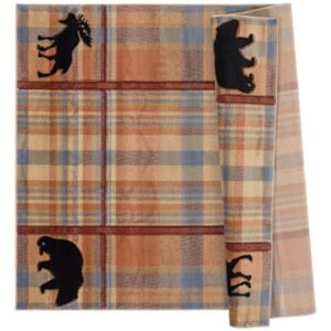 Country Cottage – Bear and Moose Mountain Retreat Area Rug