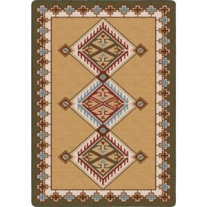 Ancestry - Green - Southwest-Inspired Area Rug