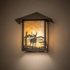 Seneca Deer Creek Left Wall Sconce - 9" Wide