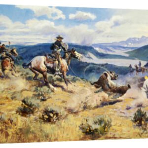 Loops and Swift Horses Are Surer Than Lead Premium Canvas