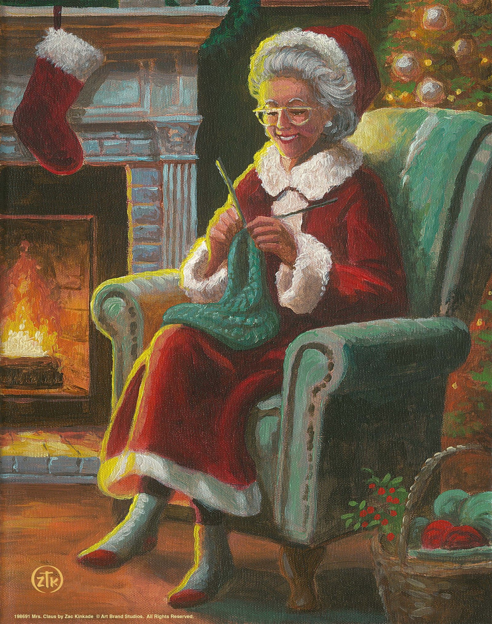 Mrs_Claus Mrs. Claus – 11″ x 14″ Art Print