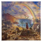 Noah's Ark Gallery Wrapped Canvas 14" x 14"