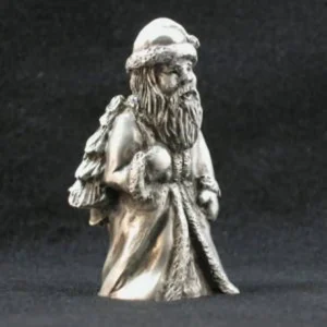 Old World Santa Clause Pewter Figurine by Andy Schumann