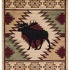 Woodland Majesty Moose Rug