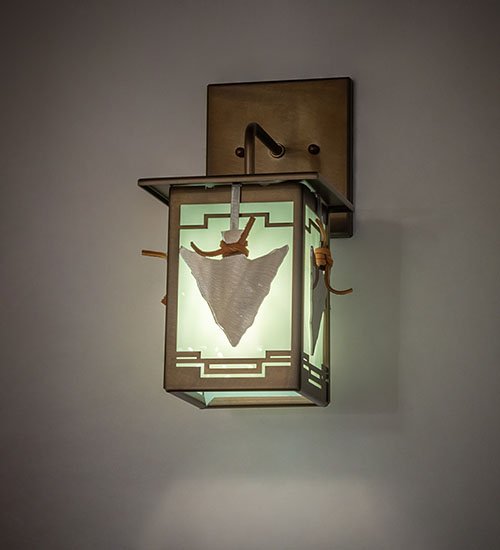 Arrowhead Lantern Wall Sconce