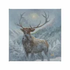 Spirit of the North - Elk - 14" x 14" Gallery Wrapped Canvas